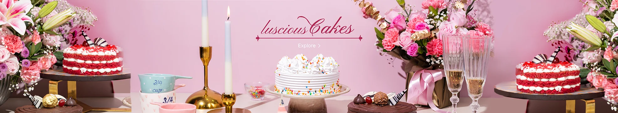 luscious cakes