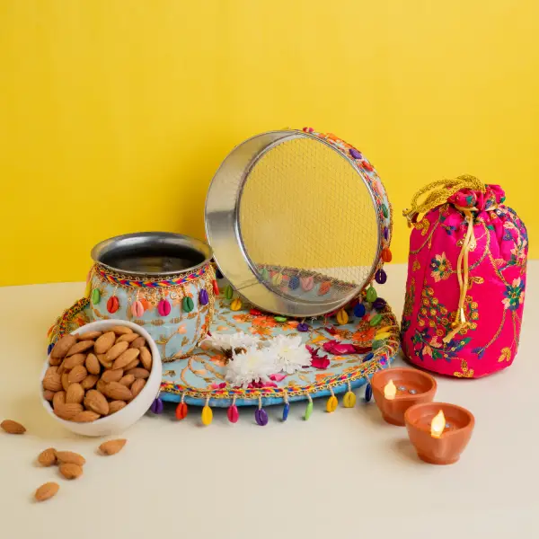 Karwa Chauth Set With Dryfruit Karwa Chauth Set With Dryfruit