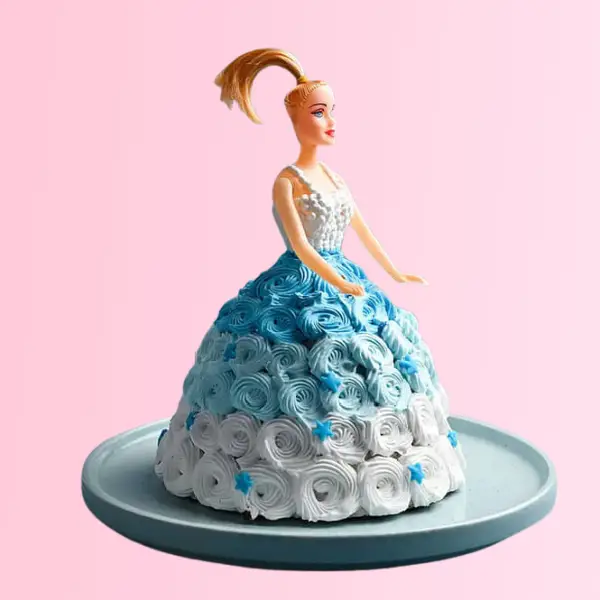 Barbie Doll Cake