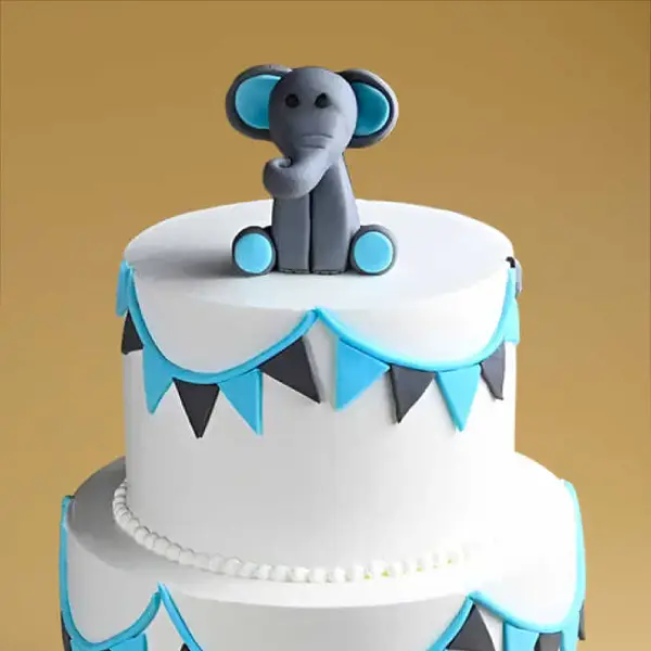 Elephant Theme Cake