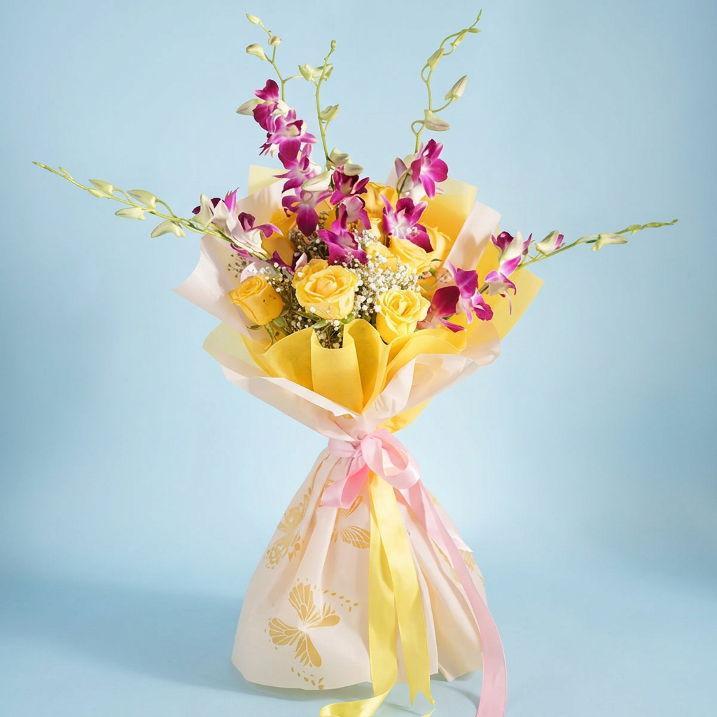 Golden Glow Bouquet