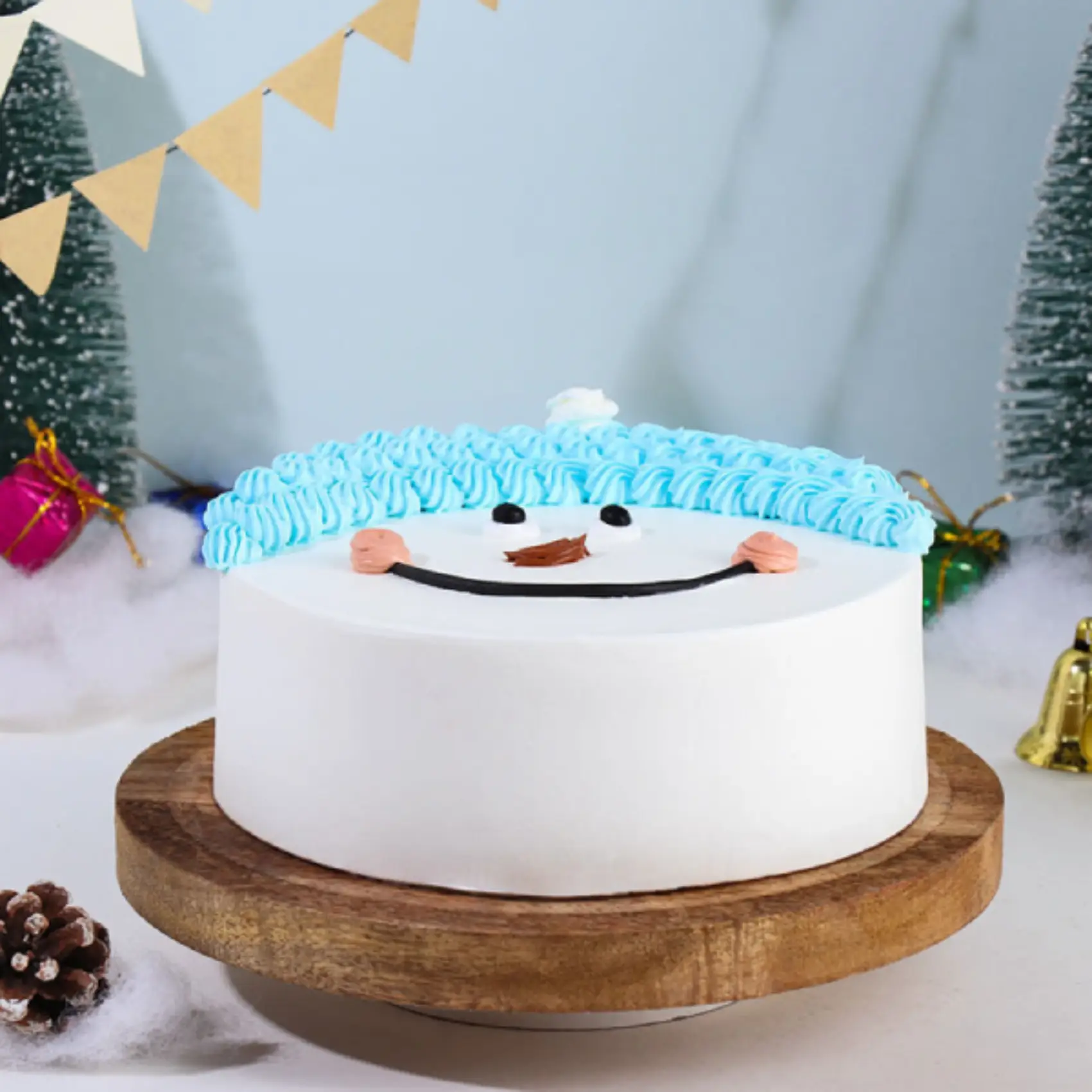 Santa Pineapple Cake