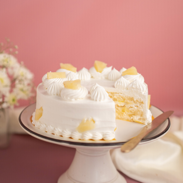Mother's Smile With  Pineapple Cake