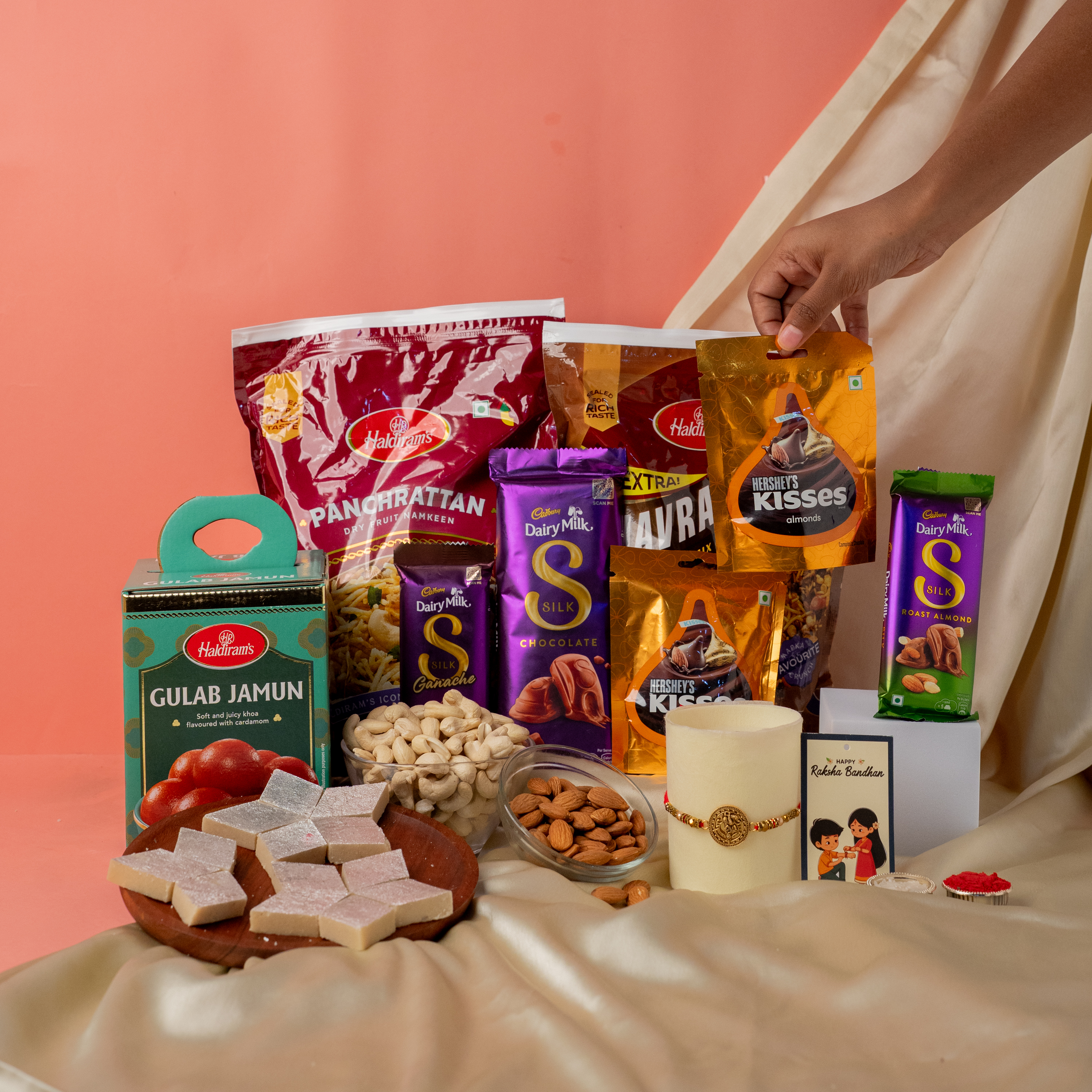 Krishna Rakhi & Love Hamper