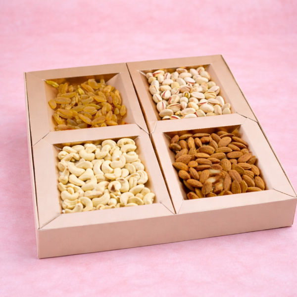 Yellow Charm with Assorted Dry Fruit