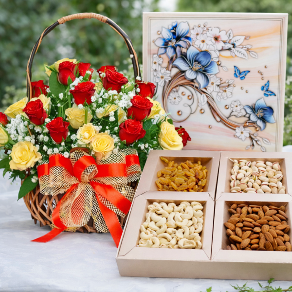 Joyful Celebration with Assorted Mini Dryfruits