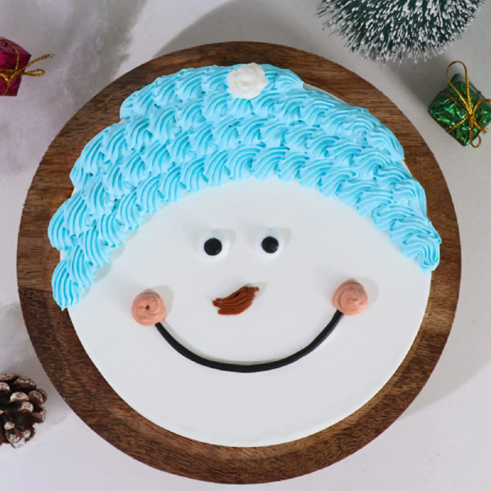 Santa Pineapple Cake