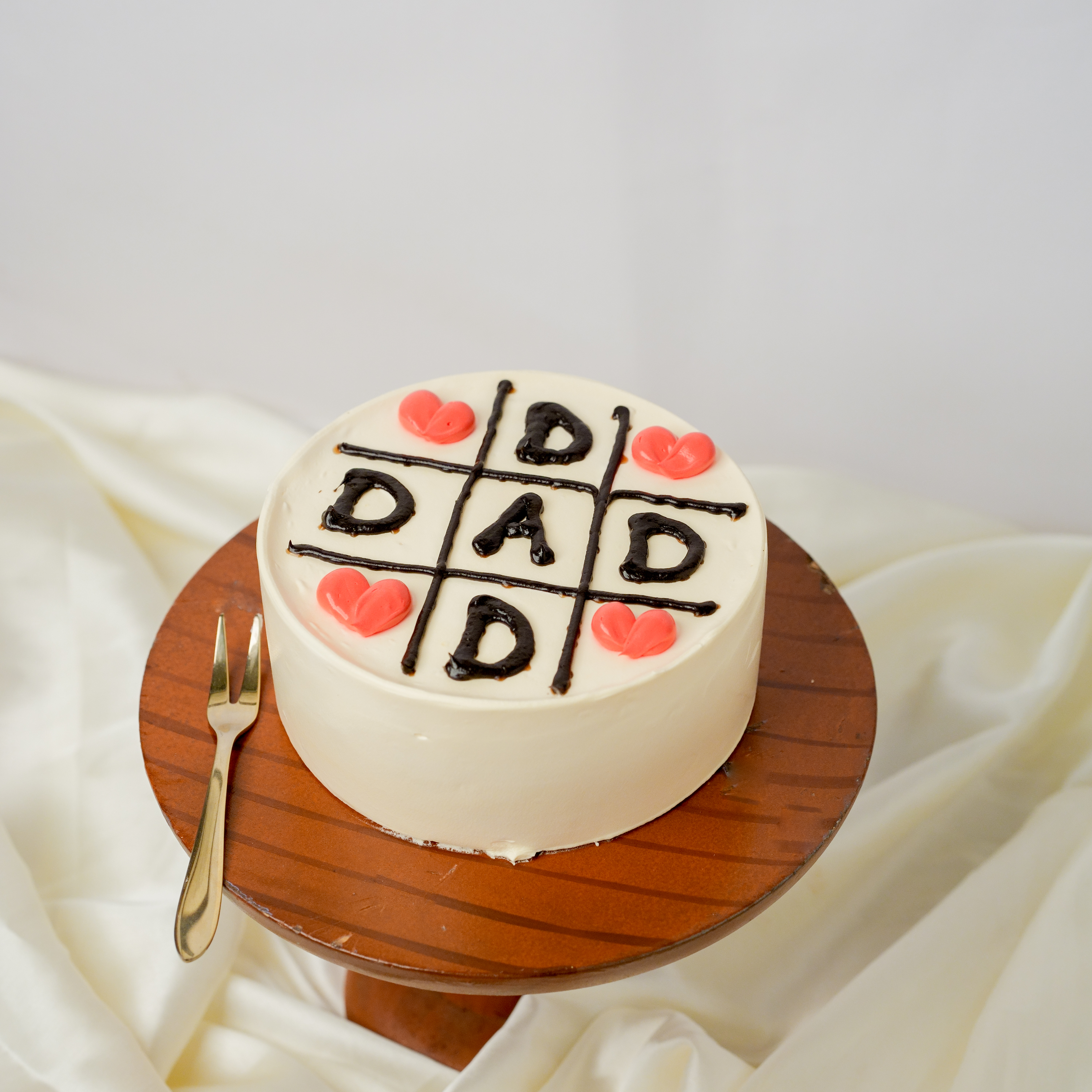Dad Design Butterscotch Cake