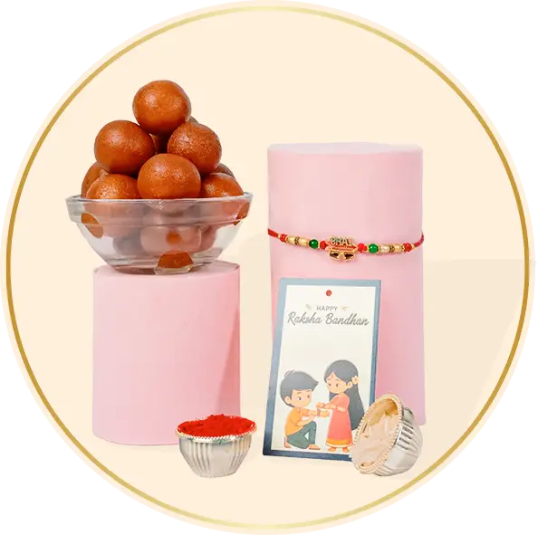 Rakhi with Sweets Icon