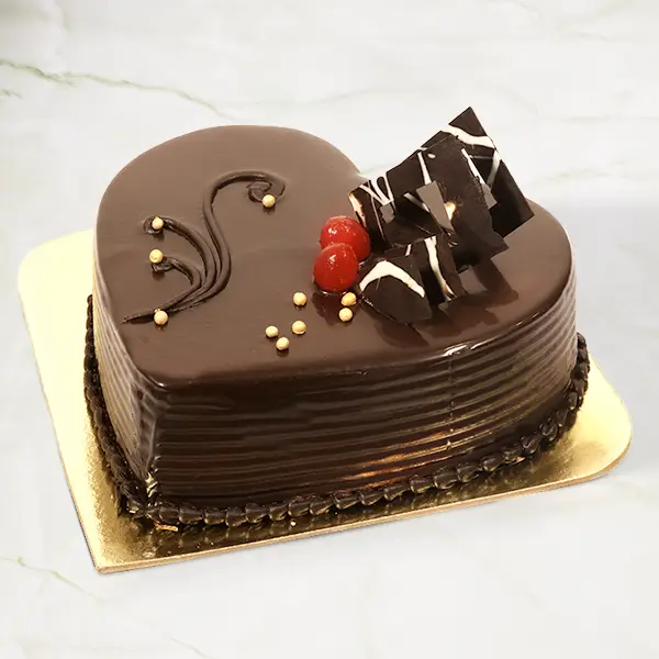 Sweet Heart Chocolate Cake