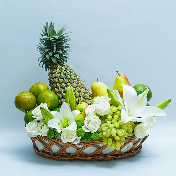 Blooming Fruit Basket