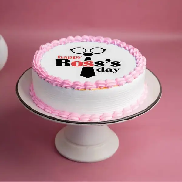 Classic Boss Day Cake