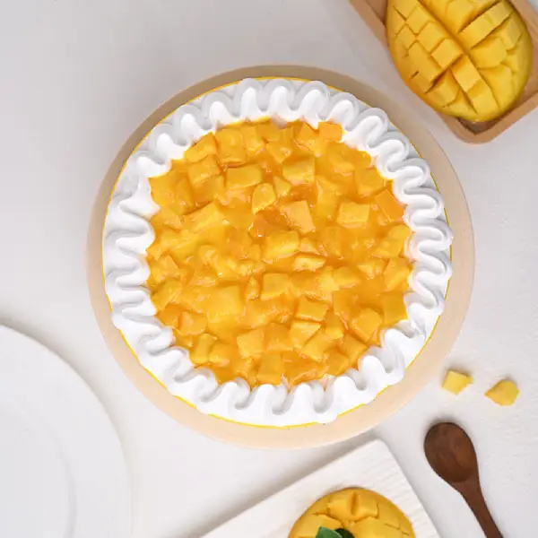 Tropical Mango Pista Cake Tropical Mango Pista Cake