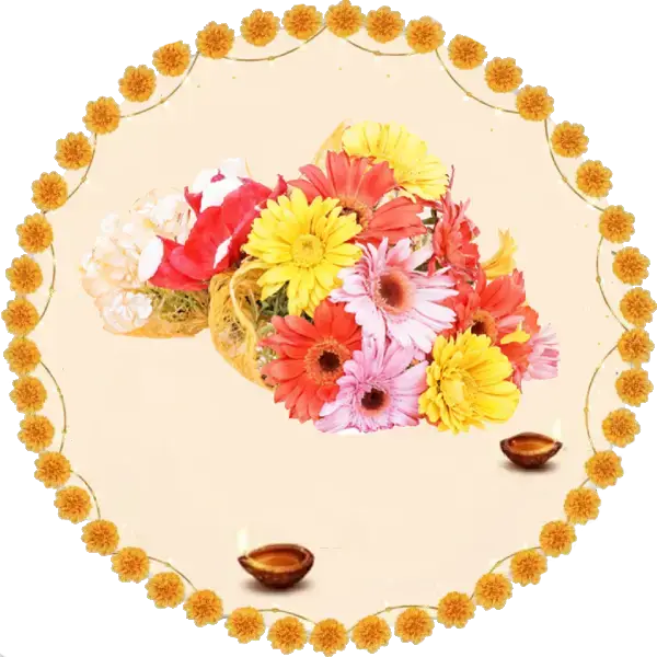 Diwali Flowers Icon