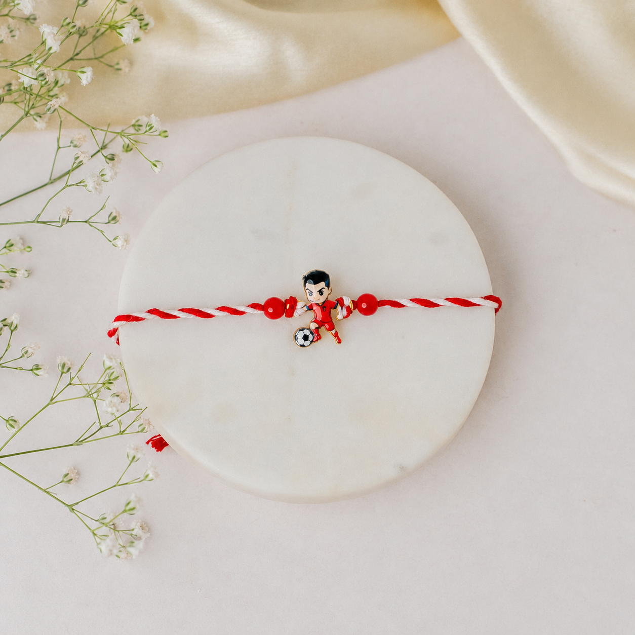 Kids Football Rakhi & Chocolates Kids Football Rakhi & Chocolates
