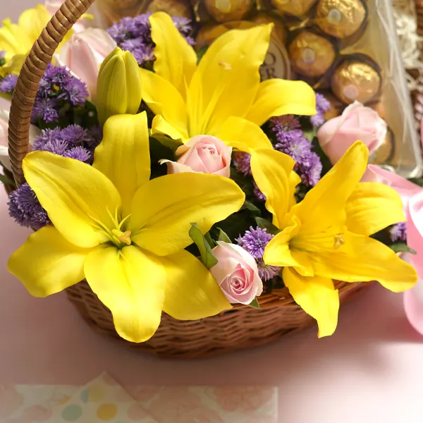 Ferrero & Dry Fruit Charm Basket