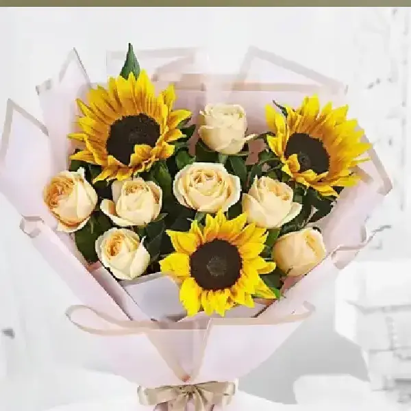 Sun Peach Bliss Bouquet Sun Peach Bliss Bouquet