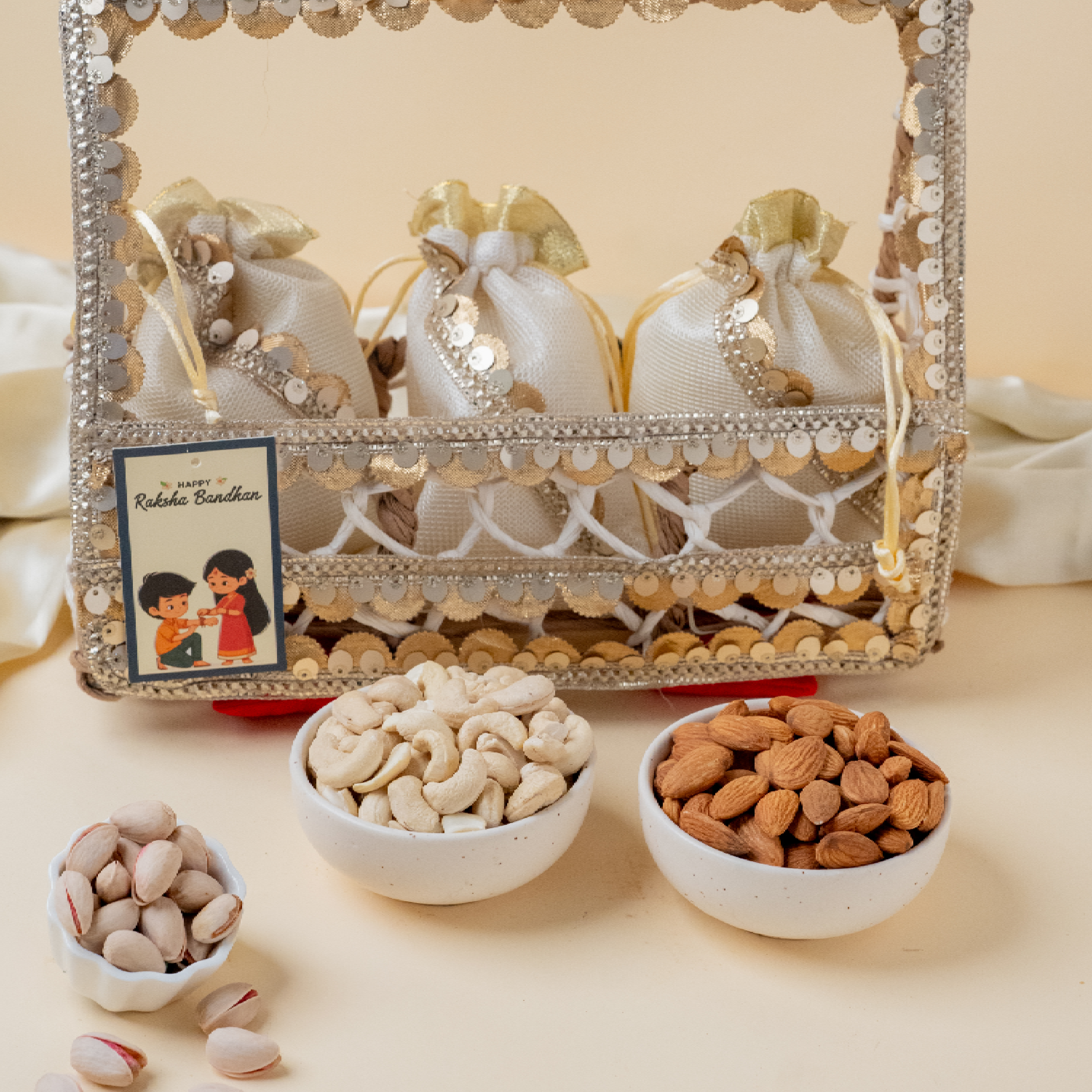 Premium Dry Fruits & Krishna Rakhi