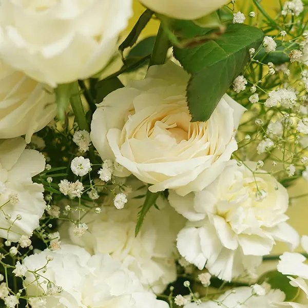 Roses & Carnations Vase