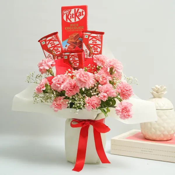 Kitkat Carnation Bouquet