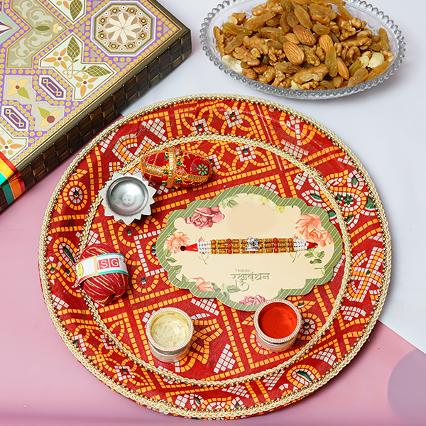 Regal Dry Fruit Box with Rakhi