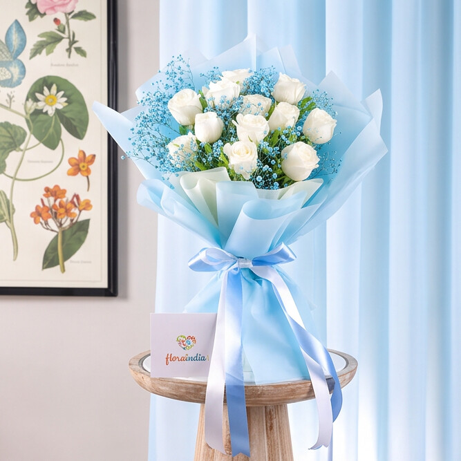 Purity (12 White Roses) Purity (12 White Roses)