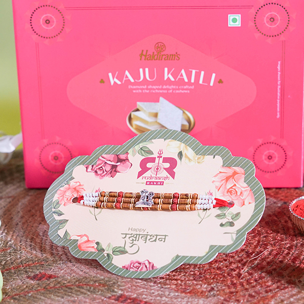 Om Rakhi & Kaju Katli