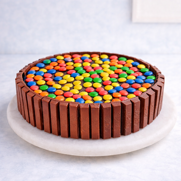 Heartbeat with Mini Gems Cake