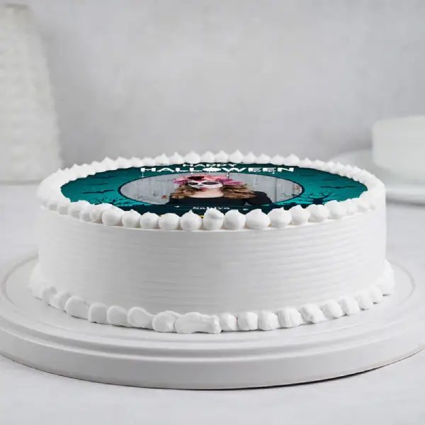 Halloween Photo Cake
