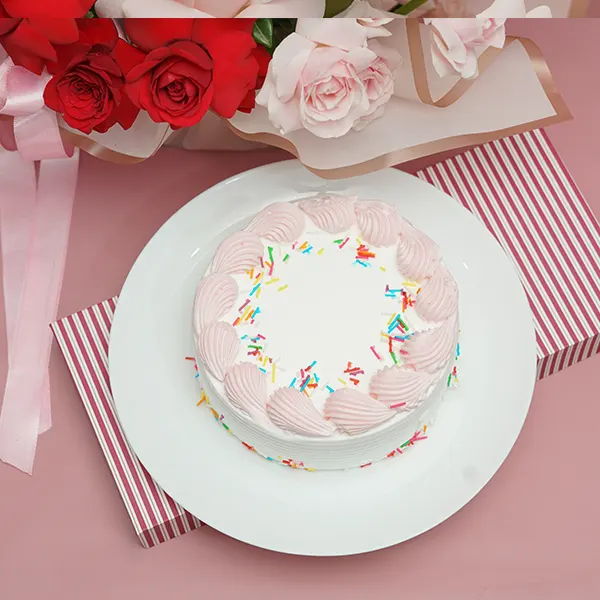 Romantic Roses & Strawberry Treat