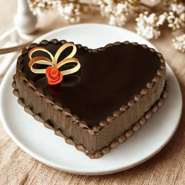 Sweet Heart Chocolate Cake