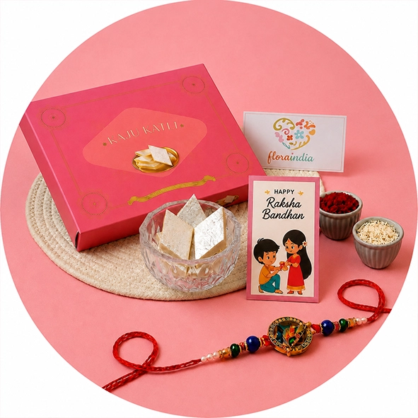 Rakhi & Traditional Mithai Icon