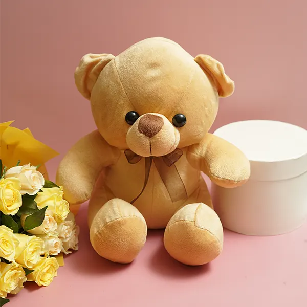 Yellow Radiance & Snuggle Friend