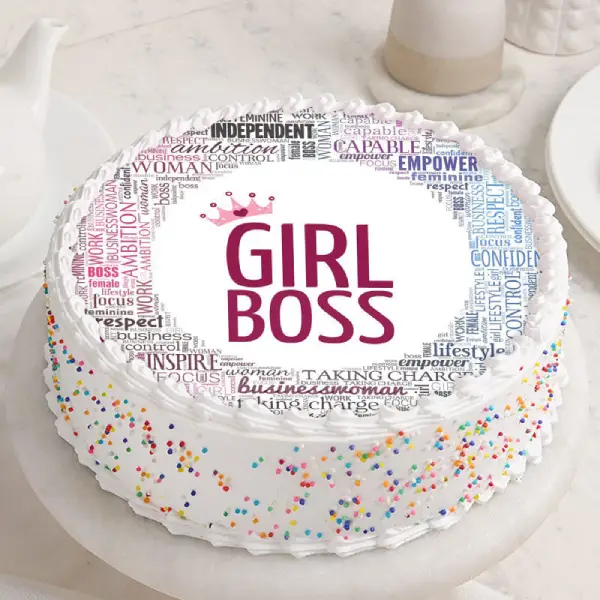 Girls Boss Cake