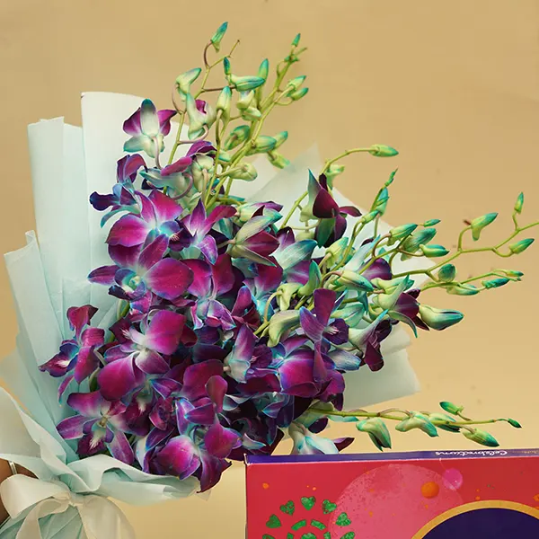 Gorgeous Orchids with Cadbury Celebrations