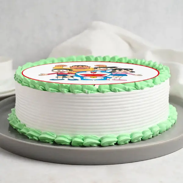 Doraemon Family Cake