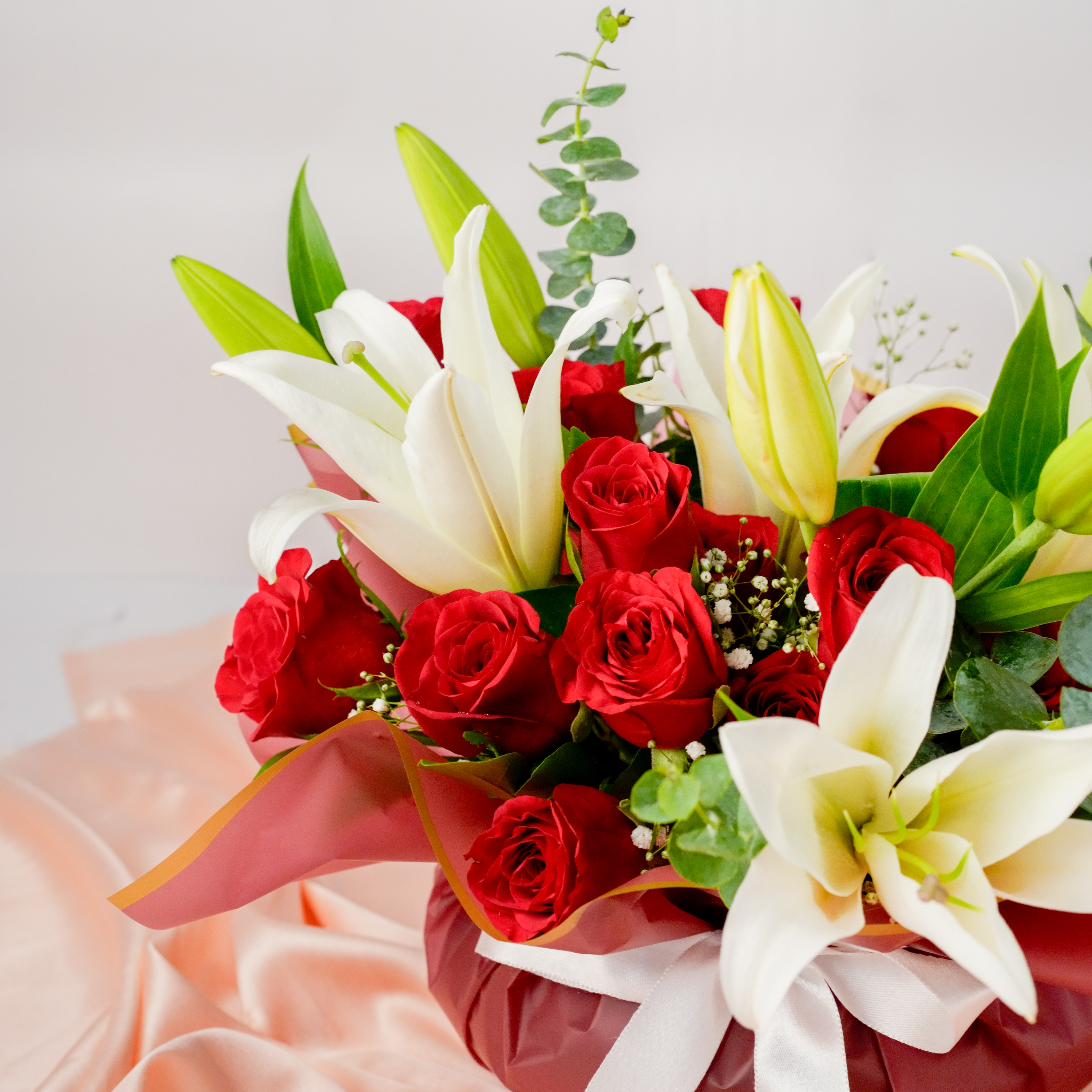 Crimson Lily Almond Harmony Crimson Lily Almond Harmony