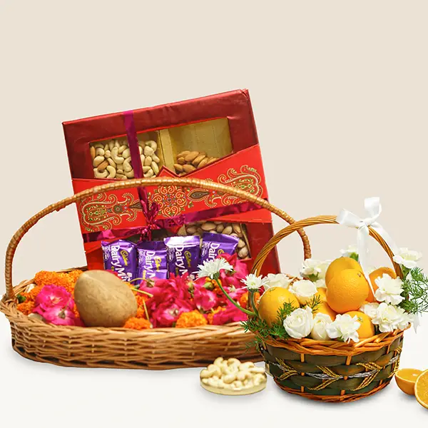 Festive Delights Gift Basket