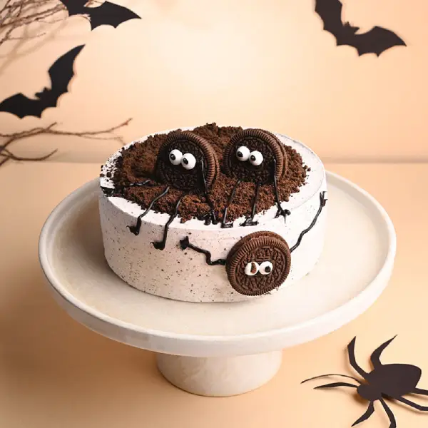 Oreo Chocolate Halloween Cake