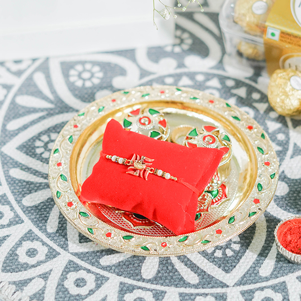 Shri Rakhi with Ferrero Rocher Chocolate Box