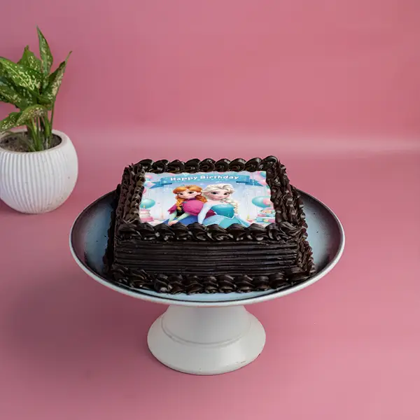 Frozen Birthday Cake
