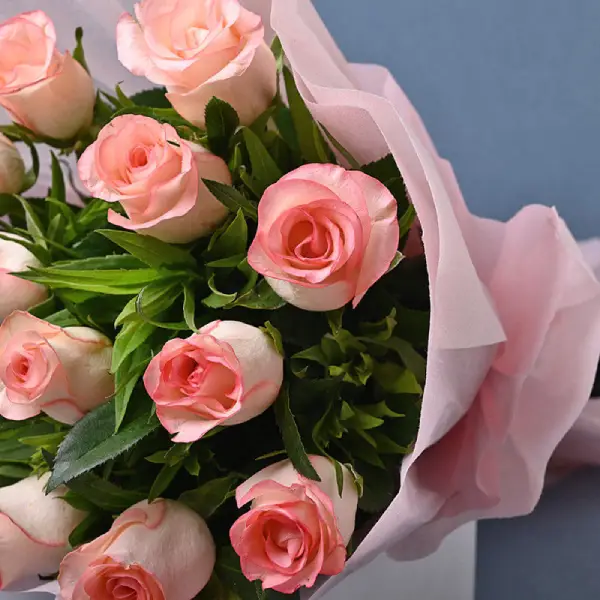 Pink Roses With Ferrero Rocher