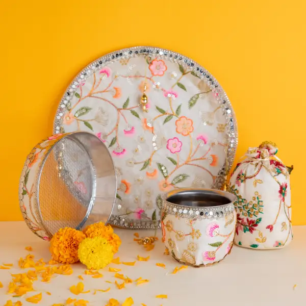 Puja Thali For Karwa Chauth
