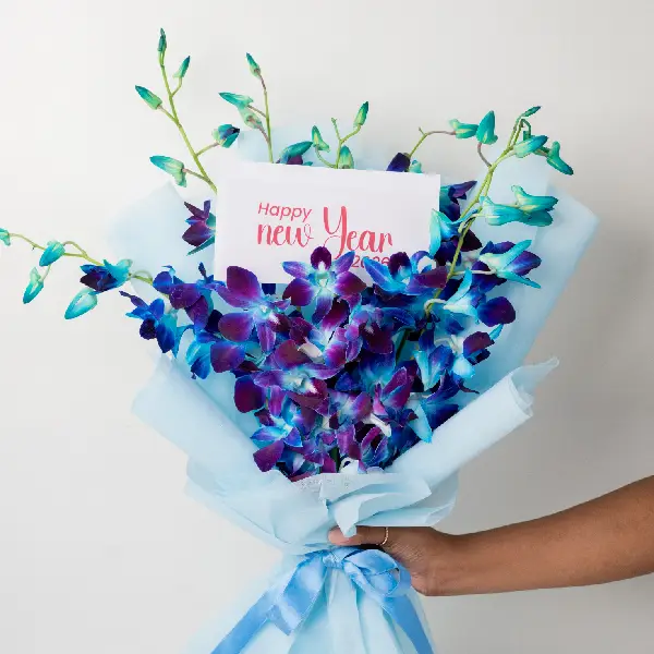 New Year Orchids Bouquet
