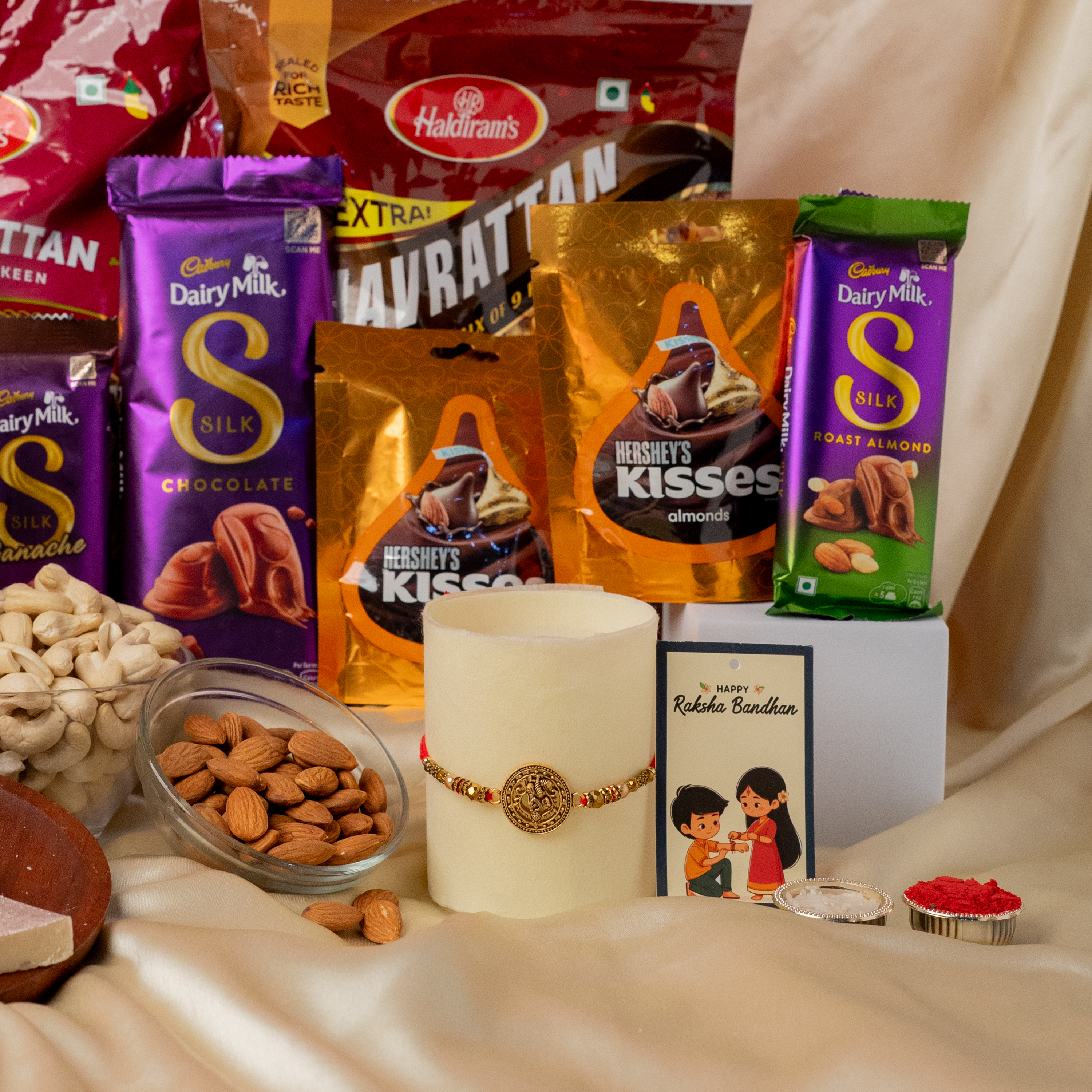 Krishna Rakhi & Love Hamper
