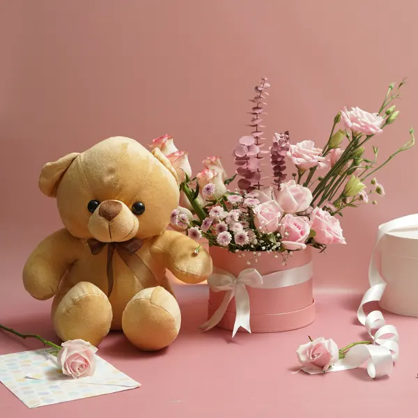 Pink Perfection & Teddy Hugs
