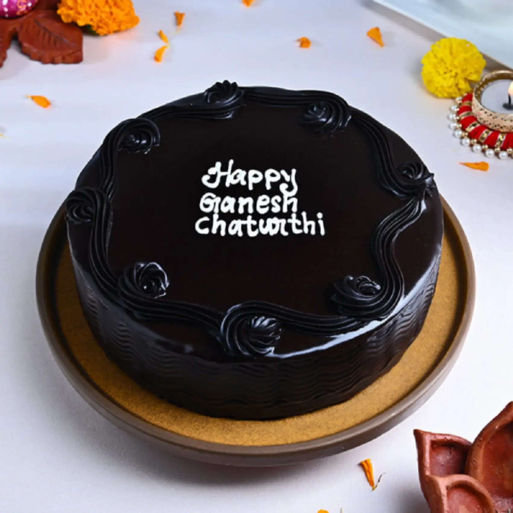 Chaturthi Choco Cake