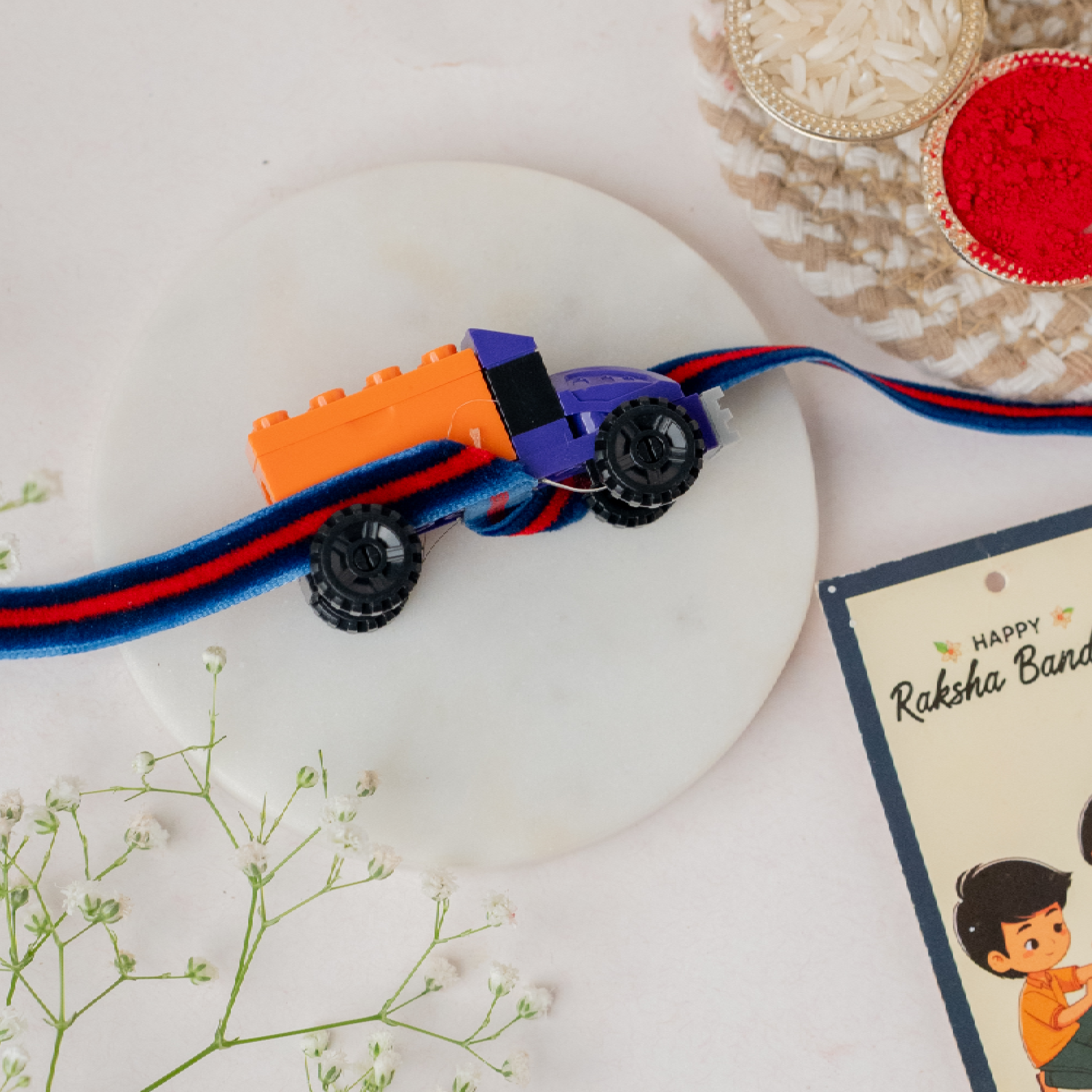 Truck Sharpener Rakhi & Hamper