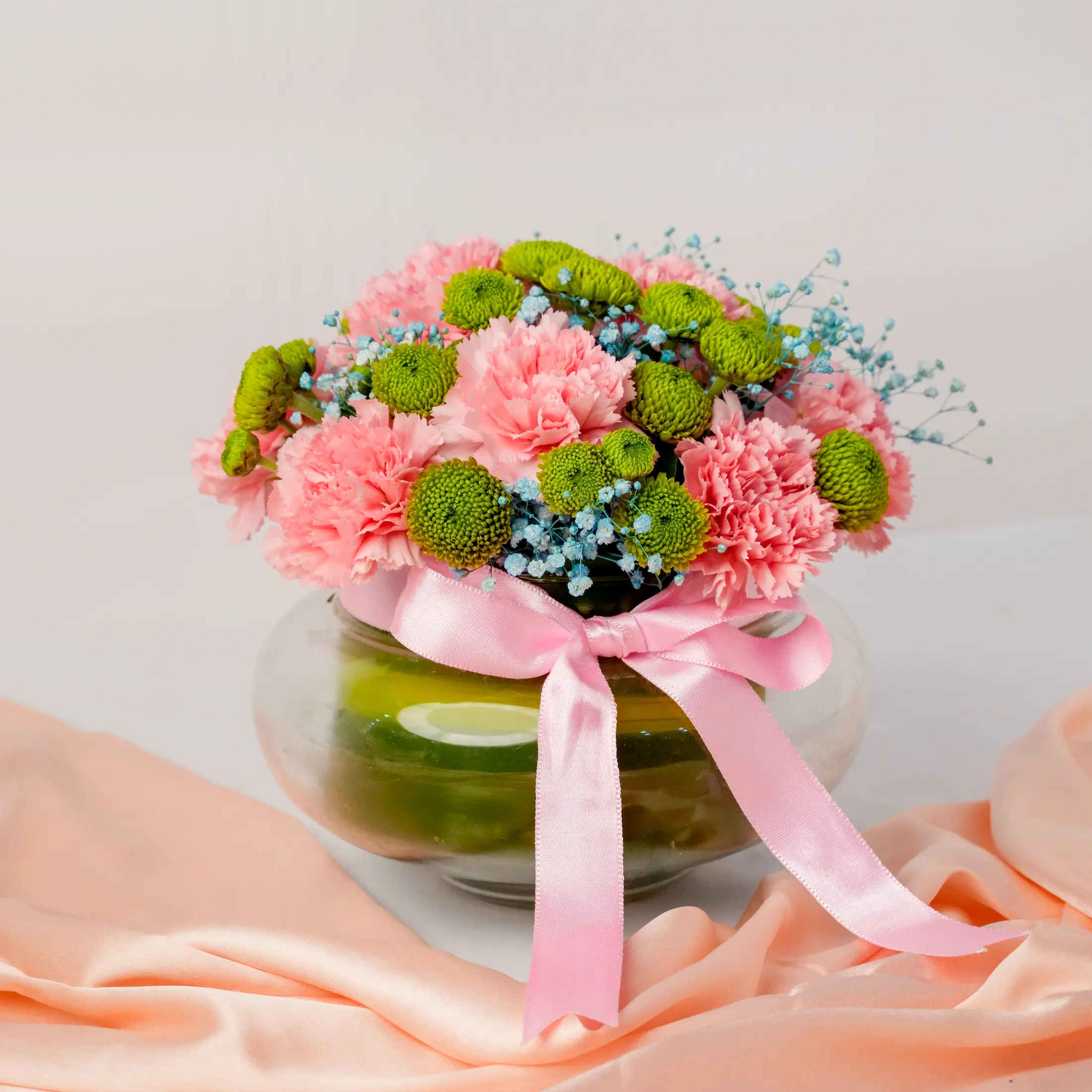 Carnation Bliss Vase