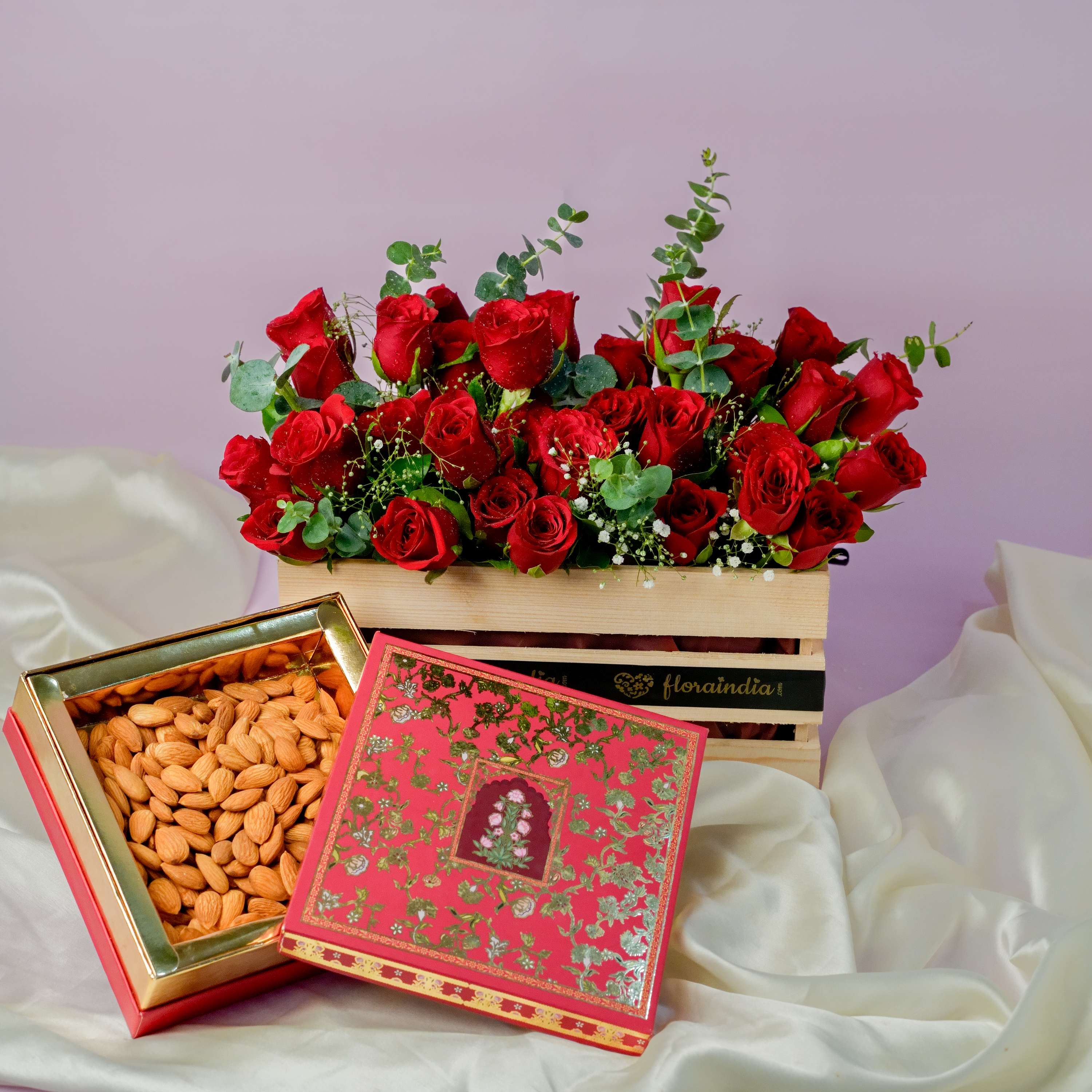 Crimson Rose Almond Treasure